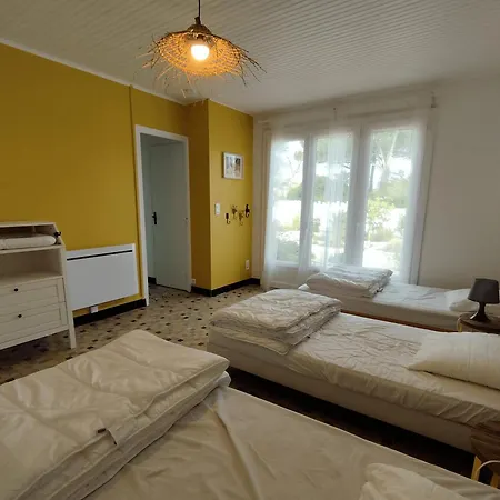펜션 Grande Maison Familiale A 300m Plage, Jardin, Et Veranda - - Fr-1-778-15 *